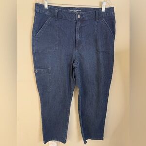 Chico’s Straight Leg Ankle denim Jeans SZ 2.5 (SZ14)